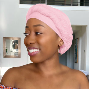 Baby Pink - Women Soft Stretch HeadWrap Turban