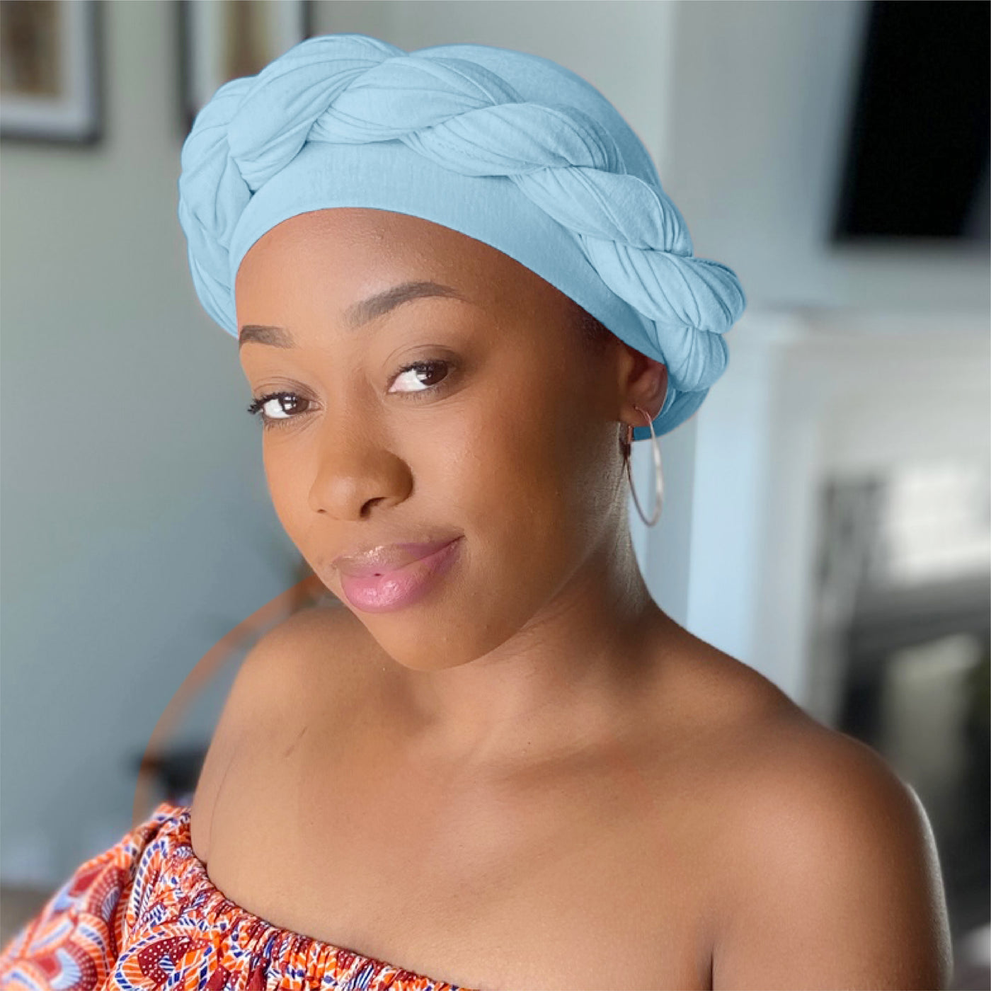 Royal Blue - Women Soft Stretch HeadWrap Turban – Rosemade