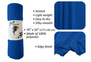 Royal Blue - Women Soft Stretch HeadWrap Turban