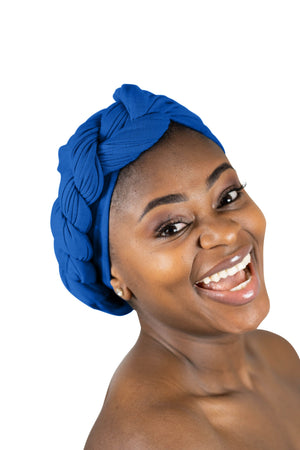 Royal Blue - Women Soft Stretch HeadWrap Turban