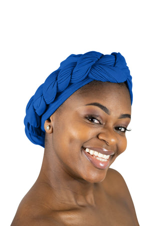 Royal Blue - Women Soft Stretch HeadWrap Turban