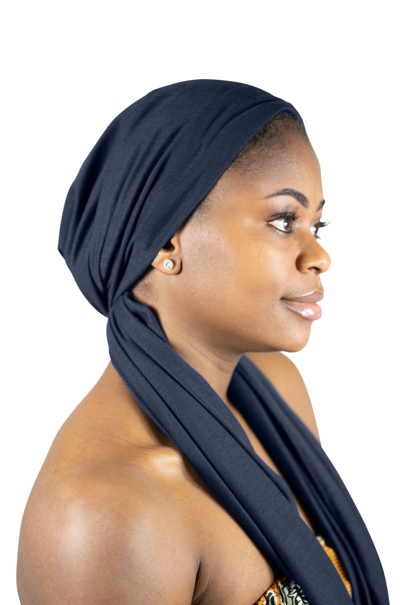 White - Women Soft Stretch HeadWrap Turban – Rosemade