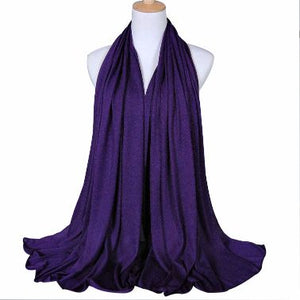 Purple - Women Soft Stretch HeadWrap Turban